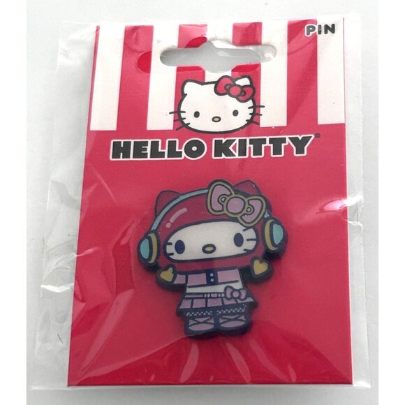 Hello Kitty Neon Space Helmet Astronaut Pin By Sanrio New - Picture 1 of 3